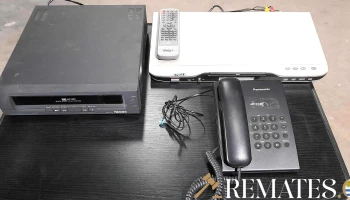 Dvd spica, video y telefono fijo