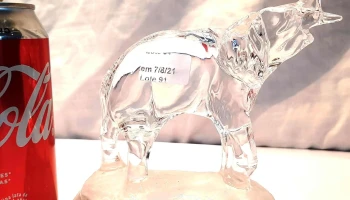 Elefante en cristal 17 x 17 cm