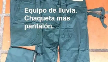 equipo de lluvia (chaqueta + pantalon)