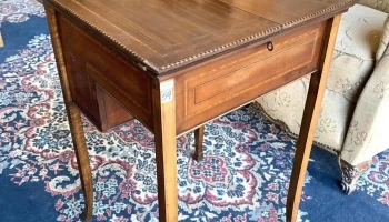 Escribania  Inglesa Tapas Plegables Secretere 0,48 X 0,48 X 0,74 Alto