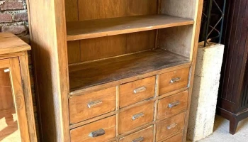 Estante Cajonera Rustico 12 Cajones  1,10 X 0,46 X 1,60 Alto