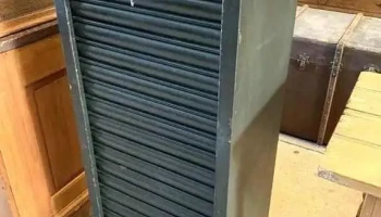 Fichero Gabinete De Cortina Metalico Con Llave 0,50 X 0,43 X 1,22 Alto