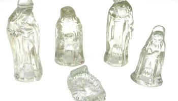 Figuras Pesebre Vidrio