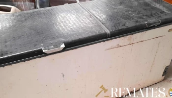 frezzer de 2 puertas tapa negra
