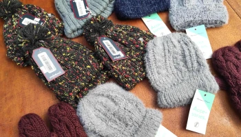 Gorros de Lana y mitones