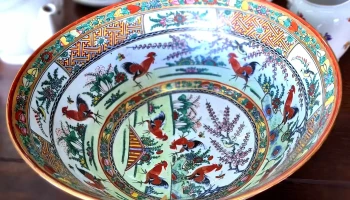 Gran Bowl centro cantón chino sellado