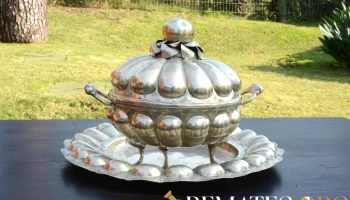 Guisera en plata boliviana