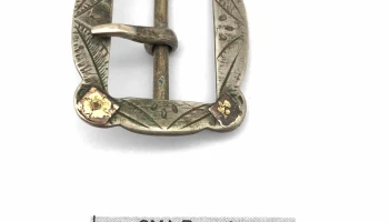 Hebilla Plata Y Oro