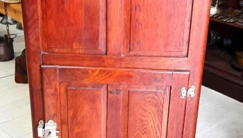 Heladera conservadora en roble sana