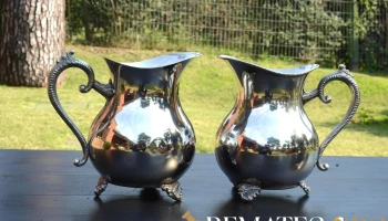 Jarras en plata Italianas selladas