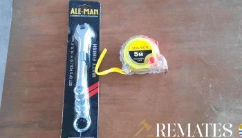 juego de llave 5 ps y cinta metrica