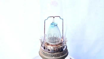 Lampara aladino con mantilla nueva completa