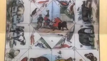 Libro con juegos aleman con números