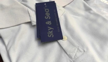 Lote de 10 remeras blancas tipo chombas