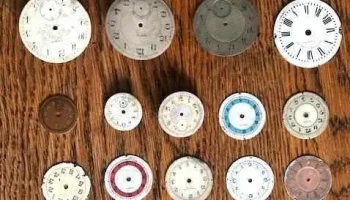 lote de 23 esferas de relojes antiguos chicas y grandes