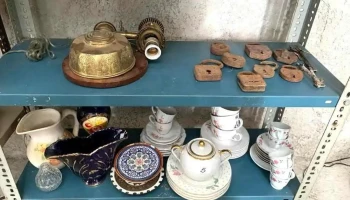 Lote De Candados, Aplique, Loza Y Adornos