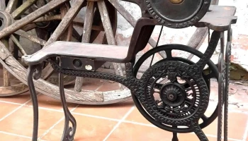 Máquina De Coser Cuero ,zapateros Alemana ,circa 1880