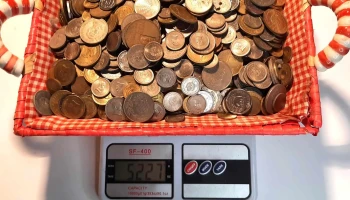 Mas de 5kg de monedas Uruguayas a clasificar