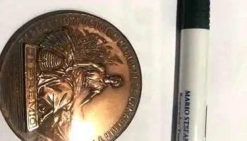 Medalla Asociacion Rural del Uruguay 1895