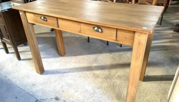 Mesa De Arrimo 2 Cajones 1,20 X 0,50 X 0,80 Alto