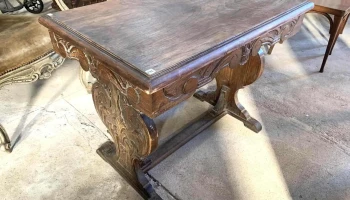 Mesa De Sala Con Carcoma 0,90 X 0,58 X 0,70 Alto