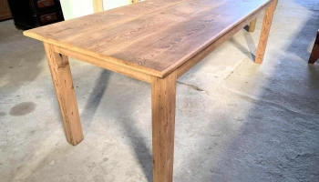 Mesa De Salon En Pinotea 2,35 X 0,86 X 0,80 Alto