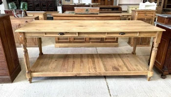 Mesa Isla 2 Cajones 2,27 X 0,90 X 0,97 Alto