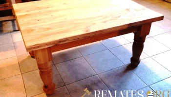 Mesa ratona en paraíso maciza