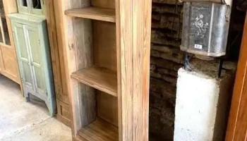 Mueble Estante Angosto Con 2 Cajones 0,47 X 0,24 X 1,67 Alto