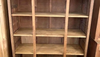 Mueble Estante Jacobino En Roble 1,50 X 0,50 X 1,90 Alto