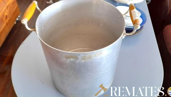 olla de aluminio 30 litros sin tapa