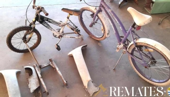 par de bicicletas ondina y winner inflables y repuestos