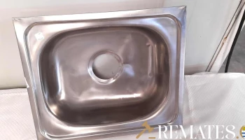 pileta de acero inox