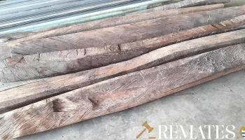 Postes de madera rusticos Se Venden Los 6 Juntos