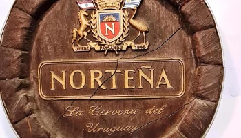 Publicidad cerveza Norteña fibra de vidrio