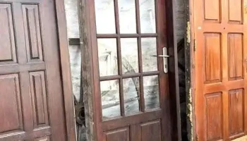 Puerta Interior Vidriada C/ Llaves 0,86 X 2,10
