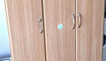 ropero en Mdf 3 puertas 4 cajones