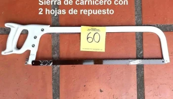 sierra de carnicero + 2 hojas de repuesto