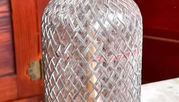 Sifón con malla de acero sano