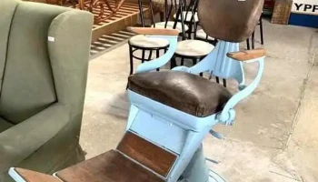 Sillon hidráulico Peluquero/barbero/dentista Regulable En Altura Y Reclinable