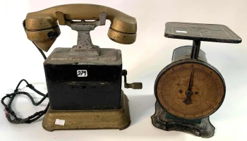 Telefono De Sobremesa Y Balanza