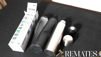 termo nuevo de acero inox, capacidad 1 litro