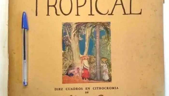1 Carpeta America Tropical de diez cuadros en Citroromia de Carlos Alberto Castellanos