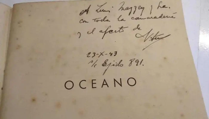 1 Libro Oceano Poemas De Vitureira Ded 2 - 05-06-2021