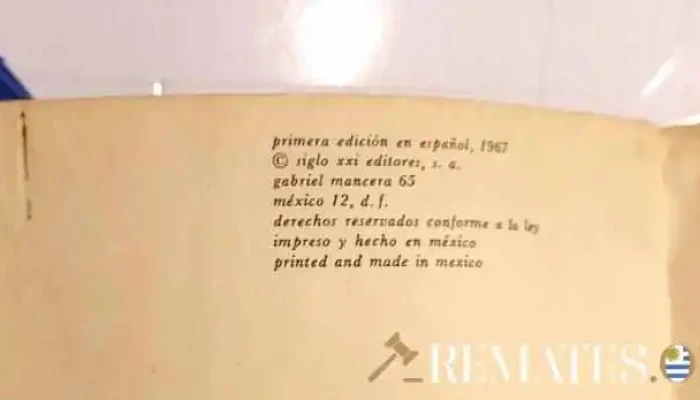 1 Libro Primera Edicion De Julio Cortaza 3 - 05-06-2021