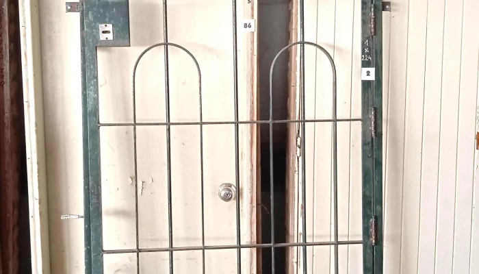 1 reja de medio punto de puerta