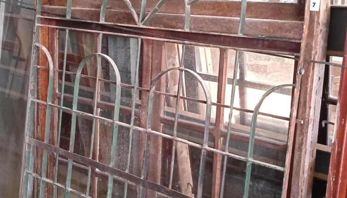 1 reja para ventana con medio punto