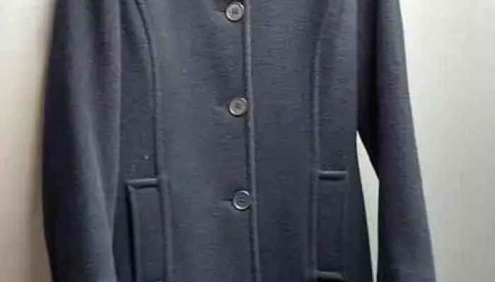 1 saco de paño lana azul, para dama talle S