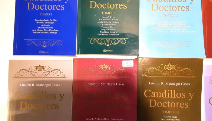 10 Tomos De Caudillos Y Doctores Edit P 3 - 05-06-2021