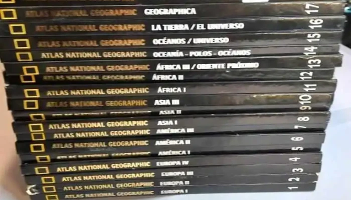 18 Tomos Atlas National Geographic Compl 1 - 05-06-2021